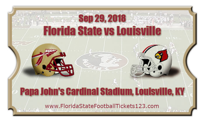 Florida State Seminoles vs Louisville Cardinals Football Tickets | Sep 29, 2018